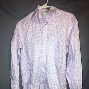 Men’s British Textile Button Down Shirt